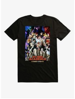 Best reviews of 🔥 My Hero Academia Heroes Rising Black T-Shirt 👏
