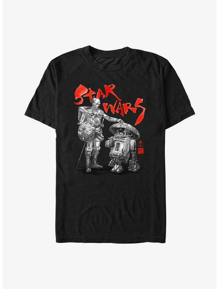 New 🤩 Star Wars: Visions Anime Droids T-Shirt 🌟 - Image 2