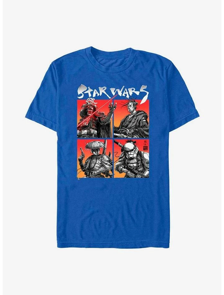 Deals ๐ Star Wars: Visions Four Corner Panels T-Shirt ๐ - Image 5