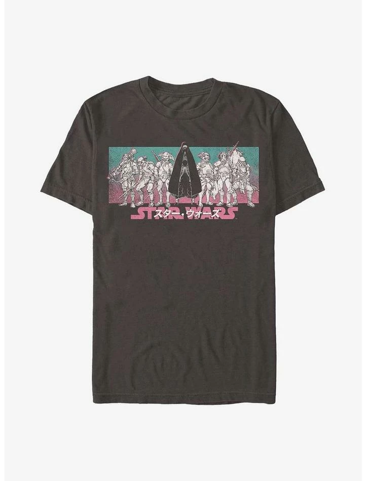 Budget 🤩 Star Wars: Visions Group Lineup T-Shirt 🤩 - Image 3