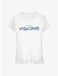 Discount 💯 Star Wars: Visions Large Logo 👧 Girls T-Shirt 😍