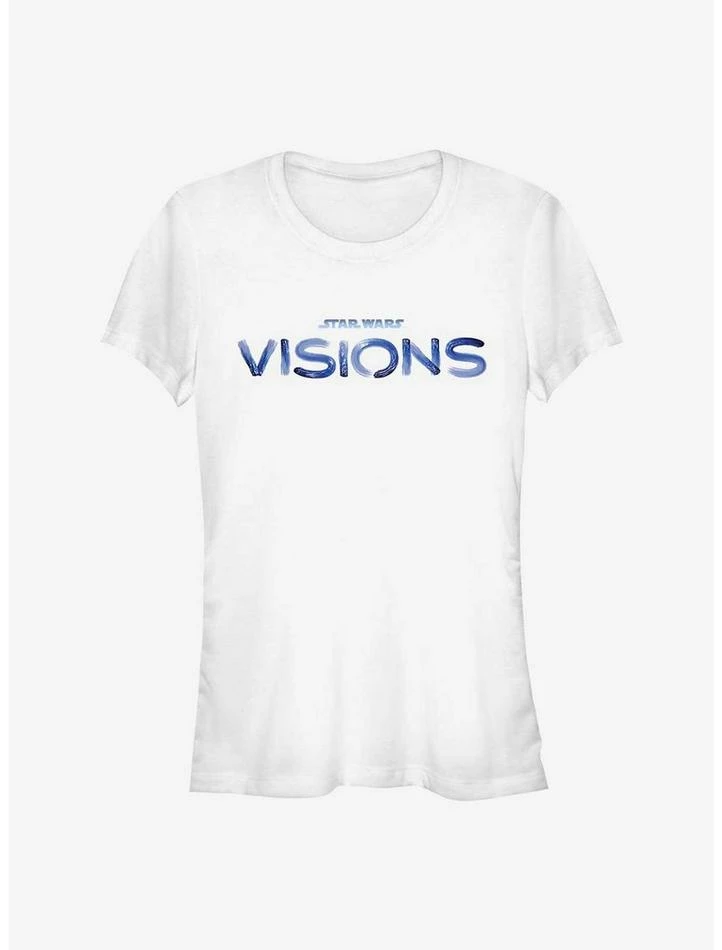 Discount 💯 Star Wars: Visions Large Logo 👧 Girls T-Shirt 😍
