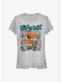 Best reviews of 👏 Star Wars: Visions TD Droid Parts 👧 Girls T-Shirt ⌛