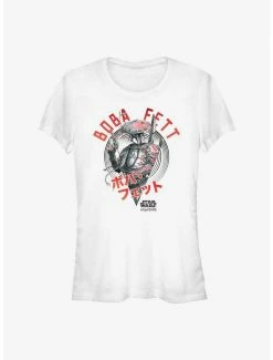 Best Pirce 🎁 Star Wars: Visions The Boba Fett 👧 Girls T-Shirt 🎁