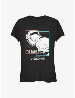 Hot Sale 🔥 Star Wars: Visions The Twins Face Panel 👧 Girls T-Shirt 👍