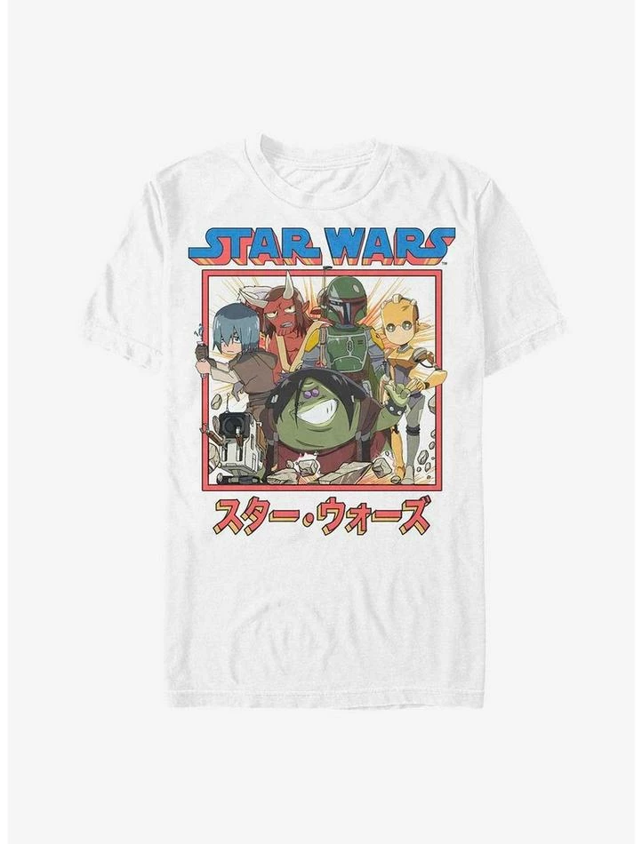 Wholesale ๐ฅ Star Wars: Visions Anime Group T-Shirt ๐คฉ