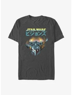 New ✨ Star Wars: Visions Boba Fett Jetpack T-Shirt 🥰