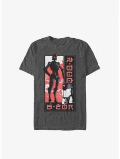 Budget 🌟 Star Wars: Visions Anime Droids T-Shirt 🤩