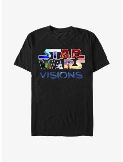 Discount 💯 Star Wars: Visions Franchised Logo T-Shirt 🎁