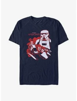 Discount 🌟 Star Wars: Visions Stormtrooper Speeder Bike T-Shirt 🤩