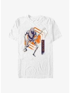 Discount 👍 Star Wars: Visions Scythe Droid T-Shirt 👏