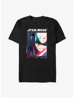 Brand new 🎁 Star Wars: Visions The Twins Comic Panels T-Shirt 🛒