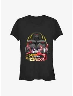Best deal 🎉 Star Wars: Visions The Ninth Jedi Face-Off 👧 Girls T-Shirt ❤️