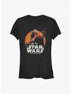Outlet 🌟 Star Wars: Visions Close-Up Darth Vader 👧 Girls T-Shirt 🥰