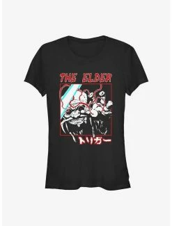 Best Sale 🎁 Star Wars: Visions The Elder Face-Off 👧 Girls T-Shirt ✔️