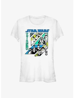 Wholesale 🌟 Star Wars: Visions Character Grid 👧 Girls T-Shirt 😉