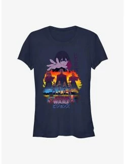 Cheap 🔥 Star Wars: Visions It Takes A Village 👧 Girls T-Shirt 🥰