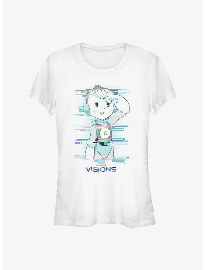 Wholesale 🛒 Star Wars: Visions T0-B1 Salute 👧 Girls T-Shirt ⌛
