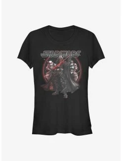 New 🎉 Star Wars: Visions Darth Vader & Stormtroopers 👧 Girls T-Shirt 🔥