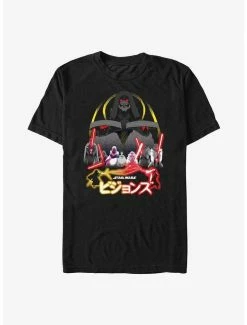 Flash Sale 👏 Star Wars: Visions The Ninth Jedi Face-Off T-Shirt ❤️