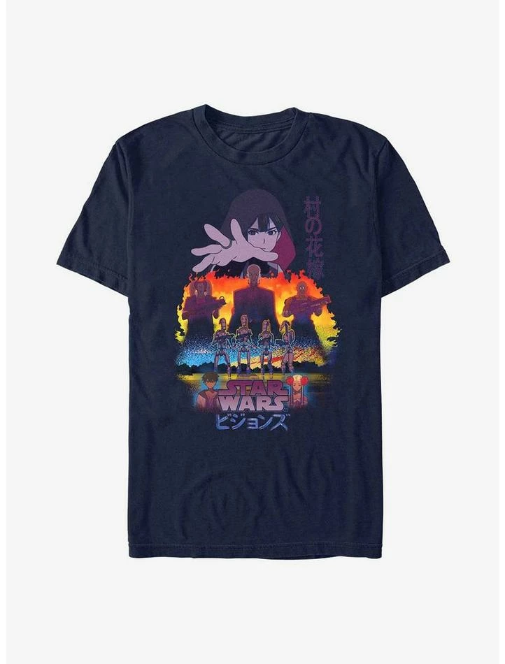 Deals โค๏ธ Star Wars: Visions It Takes A Village T-Shirt ๐