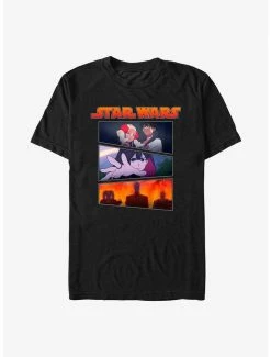 New 🎉 Star Wars: Visions Village Panels T-Shirt 🥰