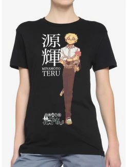 Cheapest 🌟 Toilet Bound Hanako-kun Minamoto Teru Boyfriend Fit 👧 Girls T-Shirt ⭐
