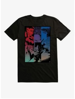 Best Sale 🥰 Cowboy Bebop Character Panels T-Shirt 🔥