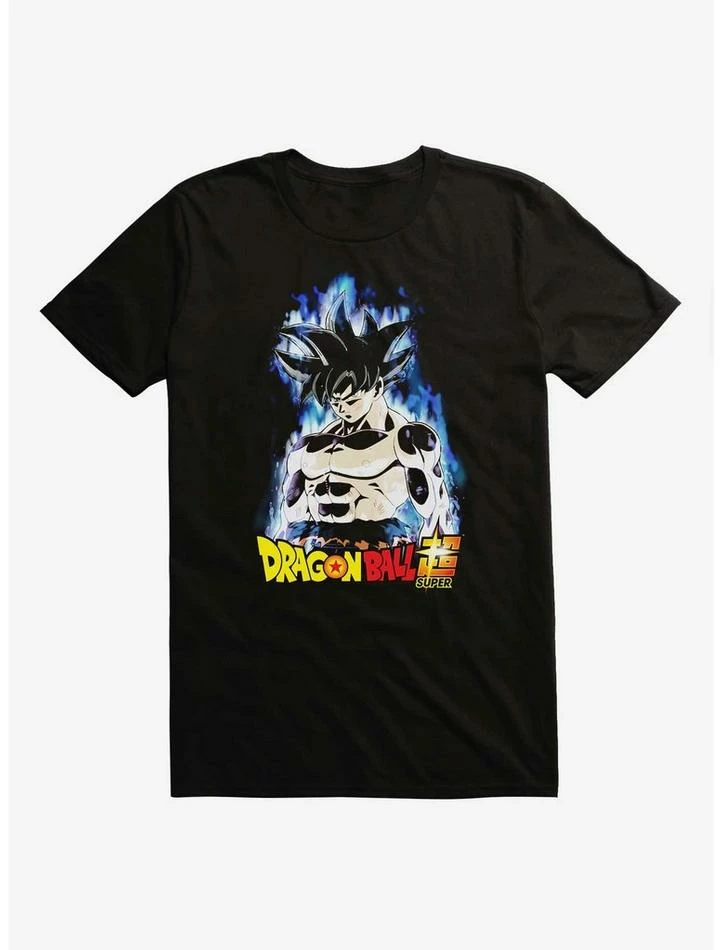 Wholesale โญ Dragon Ball Super Silver Foil Goku New Form T-Shirt ๐งจ