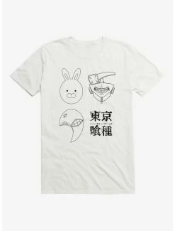 Coupon 😀 Tokyo Ghoul Line Art T-Shirt 🎁