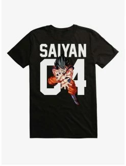 Flash Sale 🎉 Dragon Ball Z Goku Saiyan Jersey Number T-Shirt ❤️