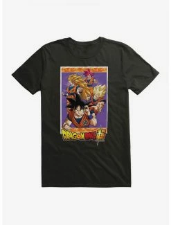 Flash Sale 🤩 Dragon Ball Super Goku Transformations Extra Soft T-Shirt 🤩