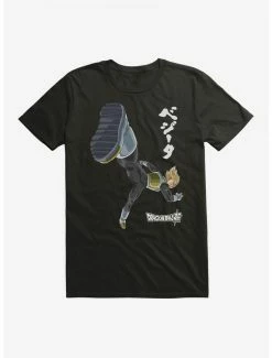Cheap 🔥 Dragon Ball Super Vegeta Kick Extra Soft T-Shirt ❤️