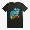 Coupon 🌟 Dragon Ball Super Super Saiyan Blue Goku And Vegeta Extra Soft T-Shirt ✔️