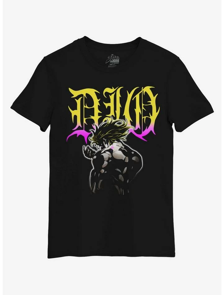 Wholesale ๐ JoJo's Bizarre Adventure Dio Metal T-Shirt โจ