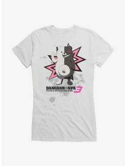 Coupon 🎁 Danganronpa 3 Monokuma Standing 👧 Girls T-Shirt 🔔