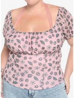 Top 10 ⭐ Her Universe Studio Ghibli My Neighbor Totoro Soot Sprites Ruched Mesh 👧 Girls Top Plus Size ⭐