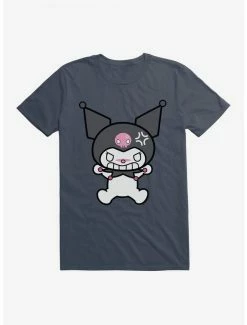 Cheapest 🤩 Kuromi Angry Grin T-Shirt 🌟