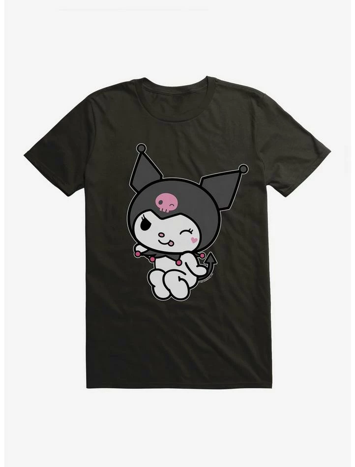 Brand new 👍 Kuromi Flirty Wink T-Shirt 👏 - Image 2