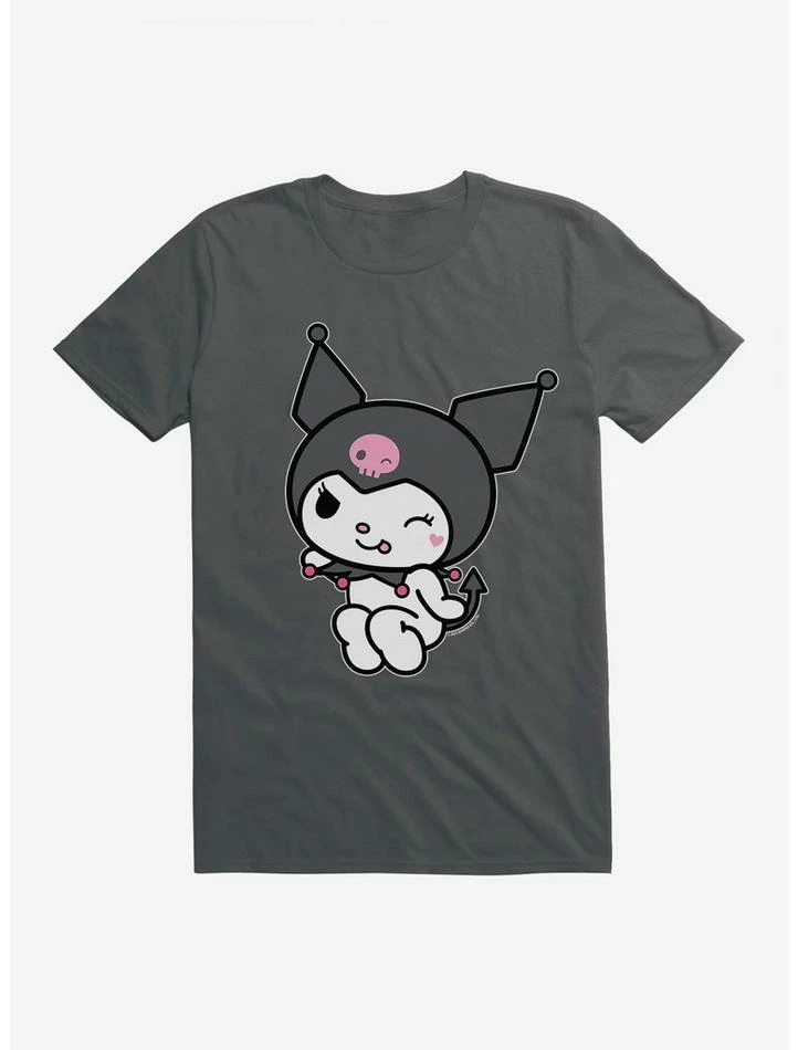 Brand new 👍 Kuromi Flirty Wink T-Shirt 👏 - Image 3