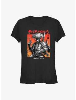 Top 10 😉 Star Wars: Visions Boba Fett Fett Up Girl's T-Shirt ❤️
