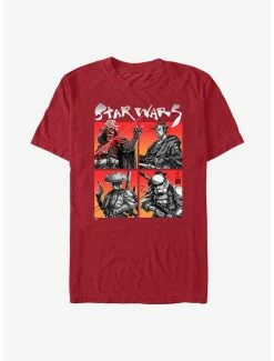 Cheap 💯 Star Wars: Visions Boba Fett Four On The Floor T-Shirt 🥰