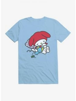 Best Pirce ⭐ My Melody Napping With Flat T-Shirt 🎁