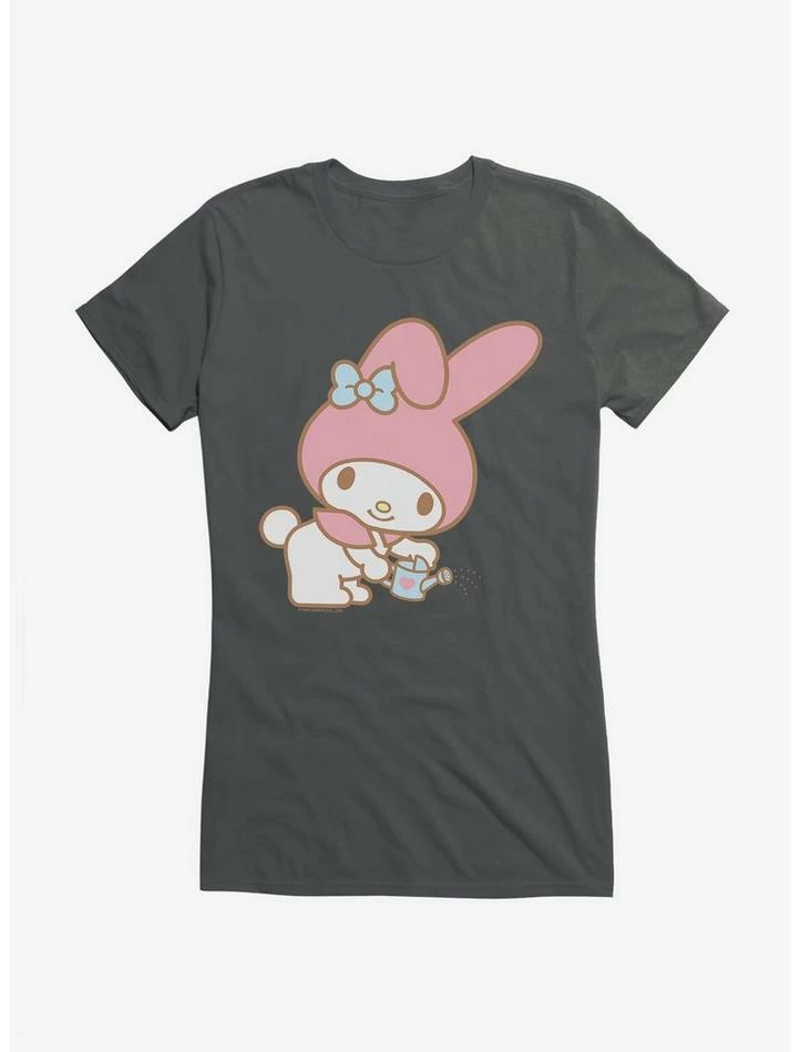 Cheapest 🥰 My Melody Watering Garden 👧 Girls T-Shirt 😉 - Image 3