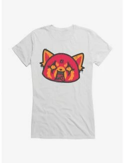 New 💯 Aggretsuko Metal Rock Out To The Max 👧 Girls T-Shirt 🥰