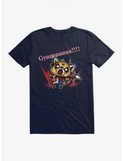 Deals 👍 Aggretsuko Metal Guitar Rock & Roll T-Shirt 🌟