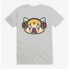 Best deal ❤️ Aggretsuko Metal Raging Headphones T-Shirt ✨