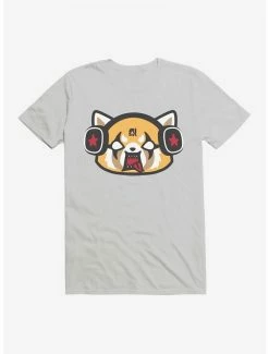 Best deal ❤️ Aggretsuko Metal Raging Headphones T-Shirt ✨