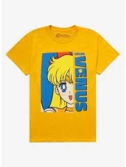 Cheapest 🔥 Sailor Moon Sailor Venus Bright Graphic T-Shirt ❤️