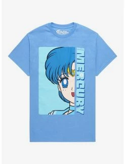 Wholesale ✨ Sailor Moon Sailor Mercury Bright Graphic T-Shirt 👍